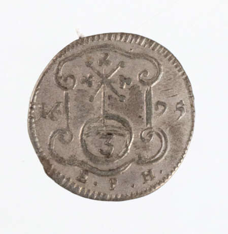 3 Pfennig Sachsen 1695 EPH - Foto 1