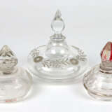 3 barocke Glasdeckel - photo 1