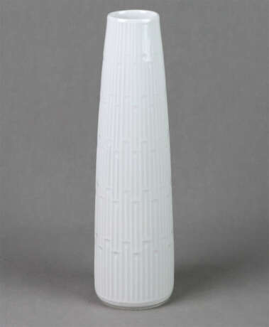 Meissen Struktur Vase Entwurf Hans Merz - photo 1