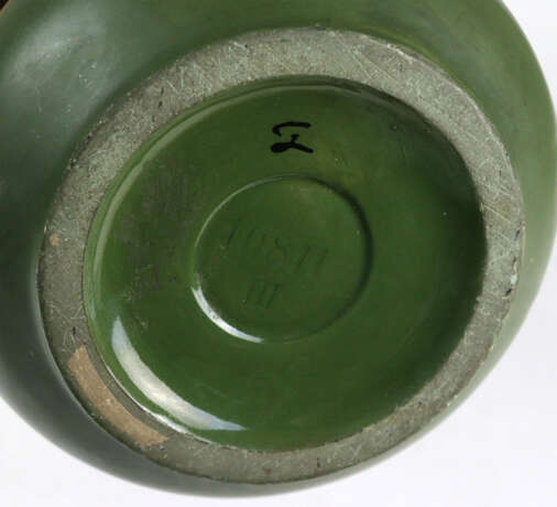 Jugendstil Keramik Vase um 1910 - Foto 3