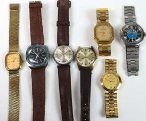 7 Herren Armbanduhren
