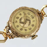 Golddoublé Damen Armbanduhr - фото 1