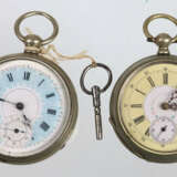 2 Schlüssel - Taschenuhren um 1880 - photo 1