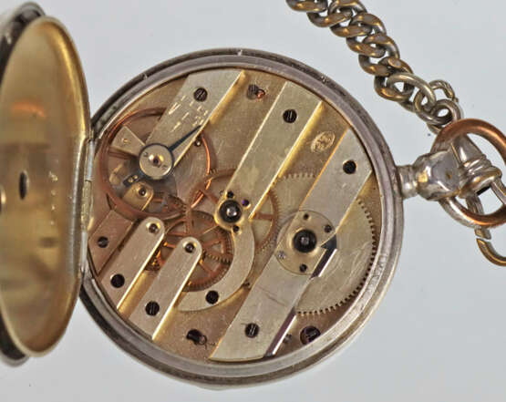 Schlüsseltaschenuhr um 1880 - Foto 3