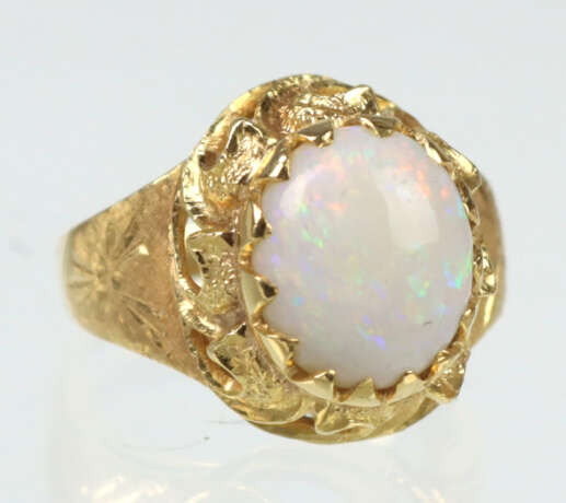 Opal Goldring - Gelbgold 750 - photo 1