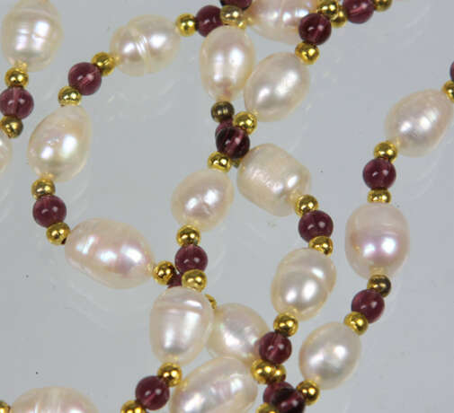 Amethyst Perl Collier - Foto 2