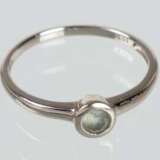 Aquamarin Ring - Weissgold 333 - photo 1