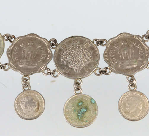 Münz Armband Asien 1948/66 - Foto 2