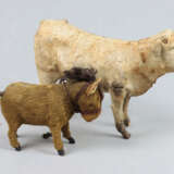 Esel mit Uhr- und Kuh mit Spielwerk - photo 2