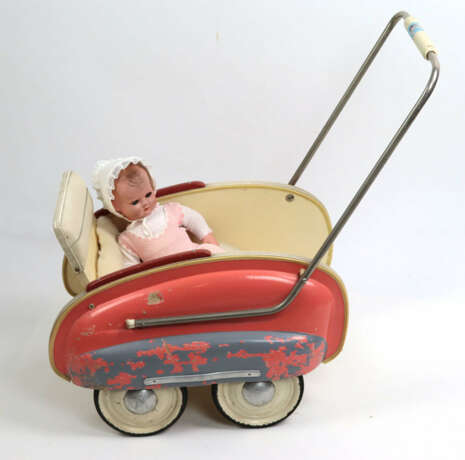 Puppenwagen 1950er Jahre - Foto 1