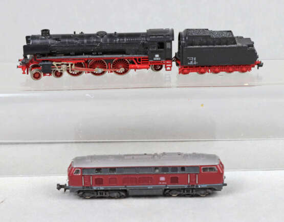 2 Lokomotiven Spur N - photo 1