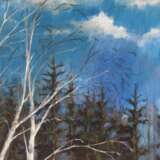 Gemälde „Frühmorgen“, Leinwand auf Karton, Öl, Akademismus, Landschaftsmalerei, Russland, 2021 - Foto 2