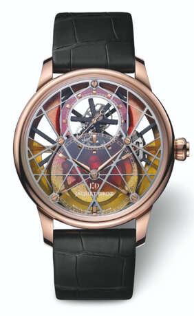 JAQUET DROZ, GRANDE SECONDE SKELET-ONE TOURBILLON "ONLY WATCH" - фото 1