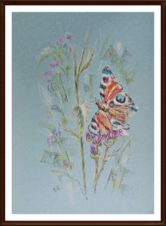 Painting “Butterfly”, Pastel, Ukraine, 2021 - photo 1