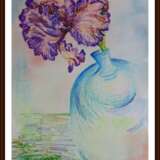 Painting “Iris”, Акварель на бумаге, Pastel, Ukraine, 2021 - photo 1