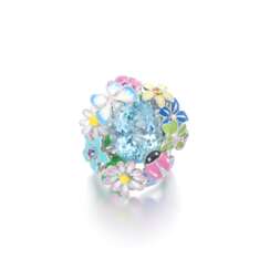 Gem set and diamond ring, 'Diorette', Dior