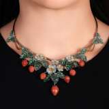 Gem set and diamond necklace, Michele della Valle - photo 4