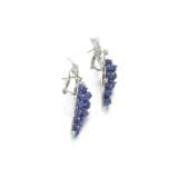 Pair of sapphire and diamond earrings, Boucheron - Foto 2