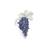 Sapphire and diamond brooch, Boucheron - photo 1