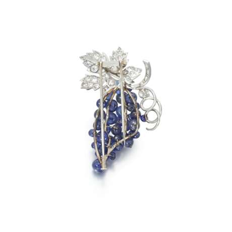 Sapphire and diamond brooch, Boucheron - photo 3