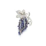 Sapphire and diamond brooch, Boucheron - Foto 3