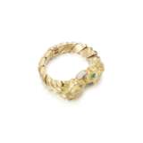 Gold, emerald and diamond bracelet, David Webb - Foto 3