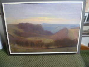 Impressionist landscape painting