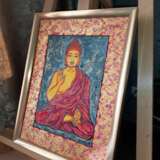 Buddha Primed fiberboard Oil on fiberboard Religious art Religious genre Russia 2021 - photo 3