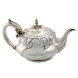 LONDON kleine Teekanne, 925 Silber, 1824. - Foto 4