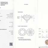 1 loser Brillant von 0,21 ct - фото 3