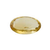 Loser Citrin, 118,35 ct, intensives Goldgelb, - Foto 1