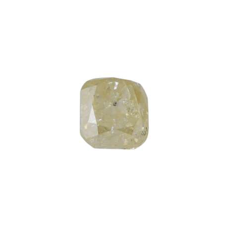 1 loser grünlich-gelber Diamant von 0,35 ct - Foto 1