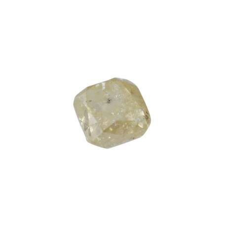 1 loser grünlich-gelber Diamant von 0,35 ct - Foto 2