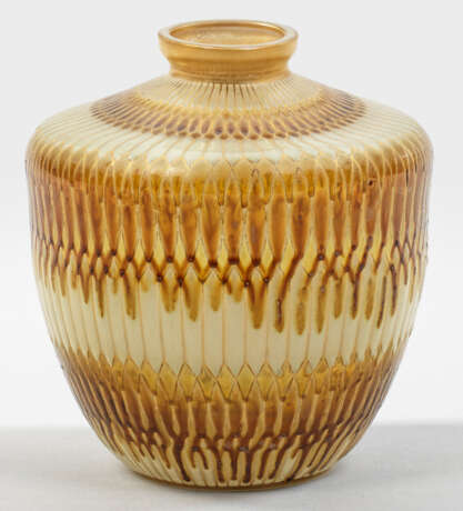 Seltene Art Déco-Vase von Auguste Heiligenstein - photo 1