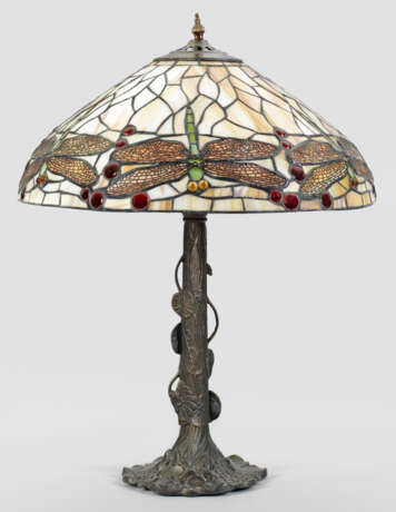 Dragonfly-Tischlampe im Tiffany-Stil - Foto 1