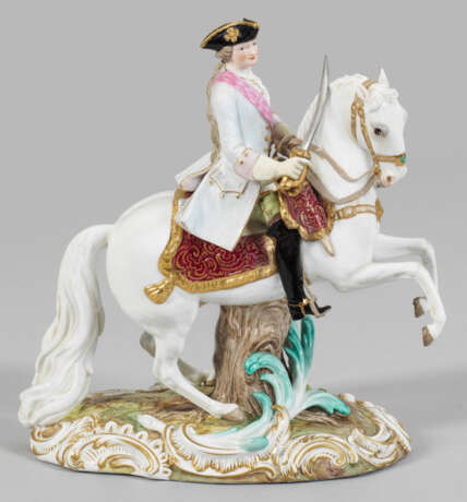 Zarin Katharina II. von Russland zu Pferde - Foto 1