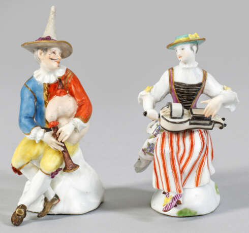 Paar Figuren "Harlekin" und "Tirolerin" - photo 1