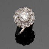 Feiner Jugendstil-Diamantring - photo 1