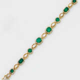Exquisites Juwelen-Armband mit seltenen "Muzo-Smaragden" - photo 1