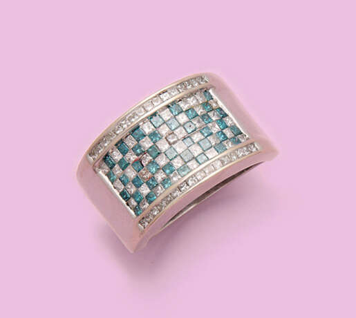 Extravaganter Diamant-Bandring - photo 1