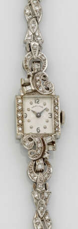 Cocktail-Armbanduhr von Hamilton aus den 40er Jahren - Foto 1