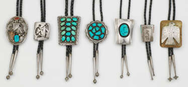 Lot of seven Bolo Ties