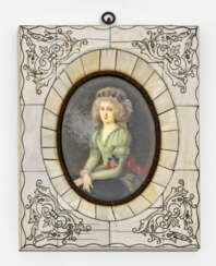 Rokoko-Damenporträt
