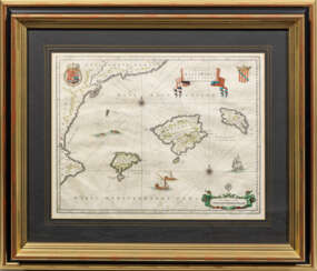 Karte der Balearen "Insulae Balerides et Pytisuae"