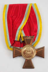 Mecklenburg-Schwerin: Militär-Dienstkreuz, 1. Klasse für XXI Dienstjahre der Unteroffiziere und Mannschaften (1868-1913).