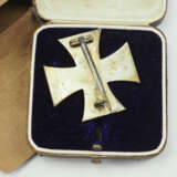 Preussen: Eisernes Kreuz, 1914, 1. Klasse, im Etui mit Überkarton - KO. - Foto 3