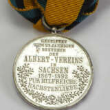 Sachsen: Silberne Carola-Medaille, 1. Typ (1892-1915). - photo 2