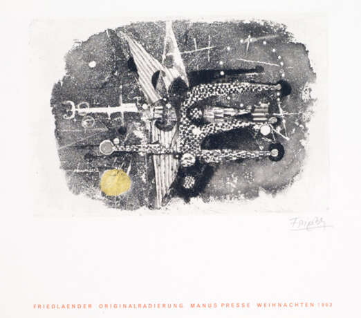 Friedlaender, Johnny (Pless, 1912 - Paris 1992) - photo 1