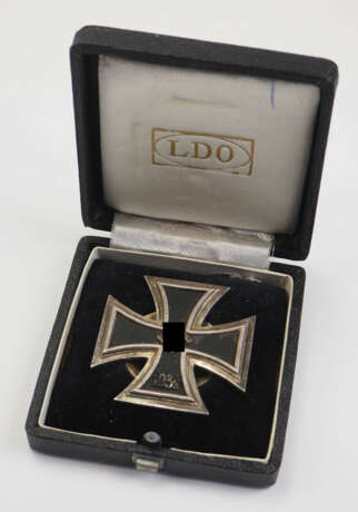 Eisernes Kreuz, 1939, 1. Klasse, im Etui - Schraubscheibe. - фото 1