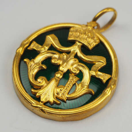 Bulgarien: Geschenk-Medaillon des Zaren Ferdinand I. - photo 2